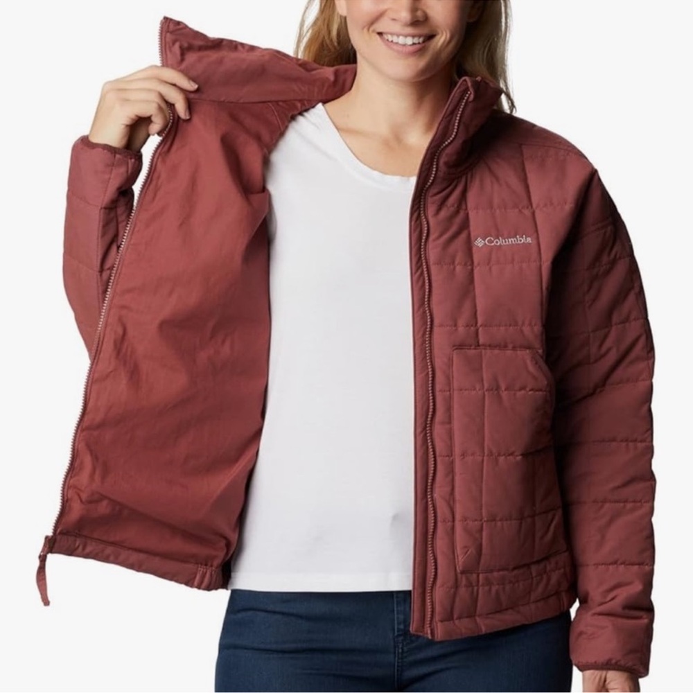 Columbia NWT quilted cotton Jacket XL